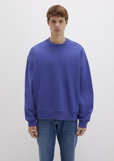 BİSİKLET YAKA SWEATSHIRT Tatlı Lacivert