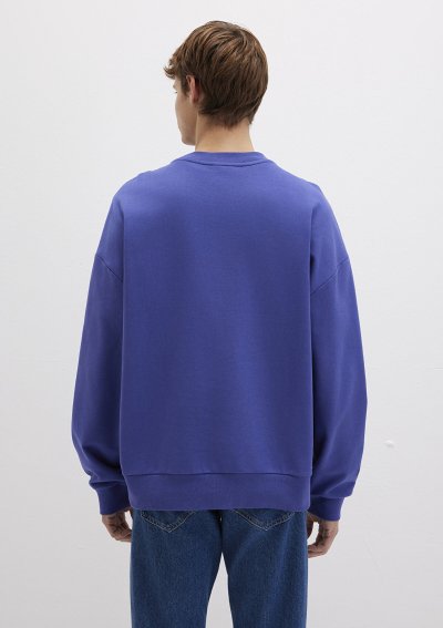 BİSİKLET YAKA SWEATSHIRT Tatlı Lacivert