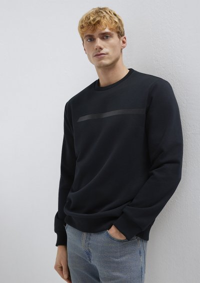 MAVİ BLACK SWEATSHIRT Siyah