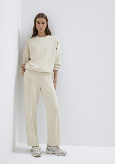 ÖRME PANTOLON Bone White