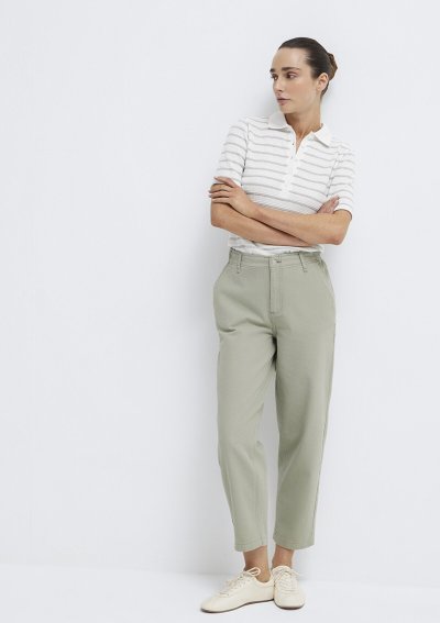 DOKUMA PANTOLON Gölge gri