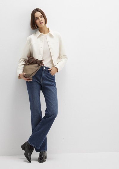 JANE  Dark Shaded Classic Denim