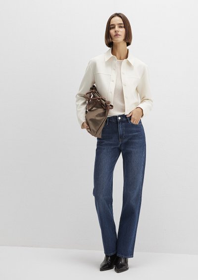 JANE  Dark Shaded Classic Denim