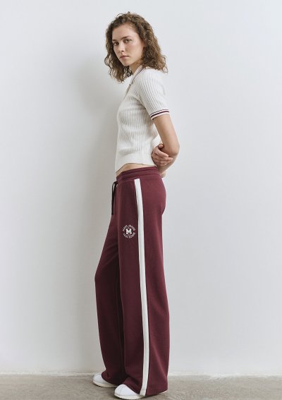 ÖRME PANTOLON Burgundy