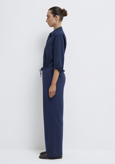 DOKUMA PANTOLON Derin Lacivert