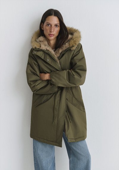 KAPİŞONLU PARKA Ivy Green