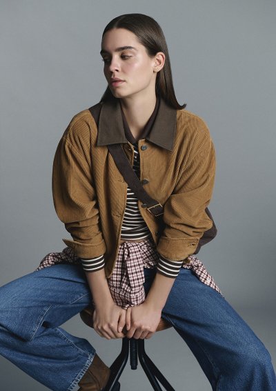 KADIN CEKET Koyu Kahverengi