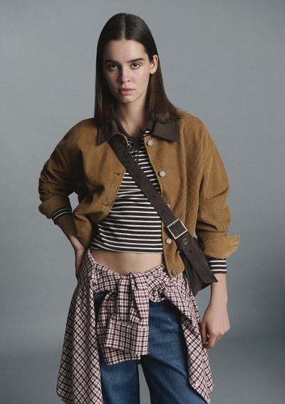 KADIN CEKET Koyu Kahverengi