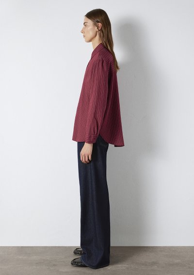 UZUN KOLLU GÖMLEK Rumba Red Stripe