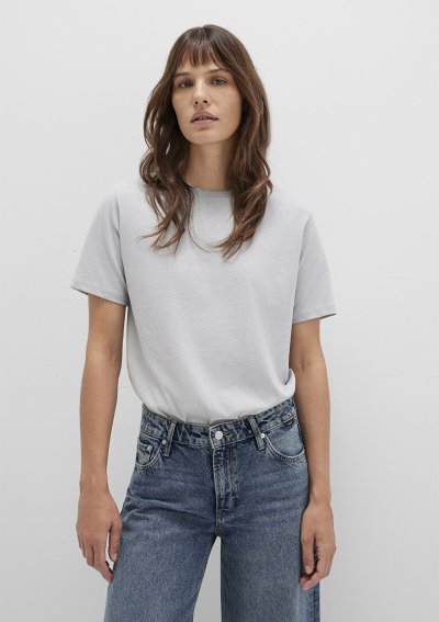 BASIC SHORT SLEEVE TEE Açık Gri