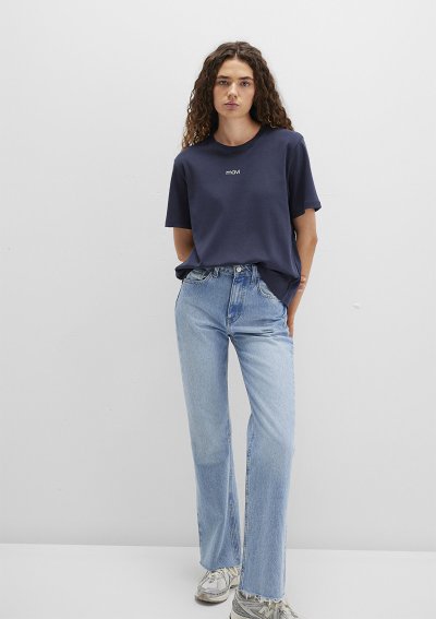 LOGO T-SHIRT Gece Mavisi