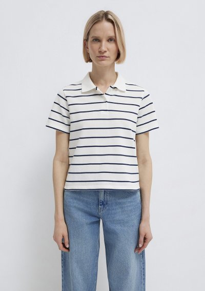 MODELLİ POLO TİŞÖRT Black Irish Stripe