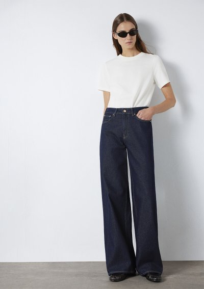 KISA KOLLU BASIC TİŞÖRT Hindistan Cevizi