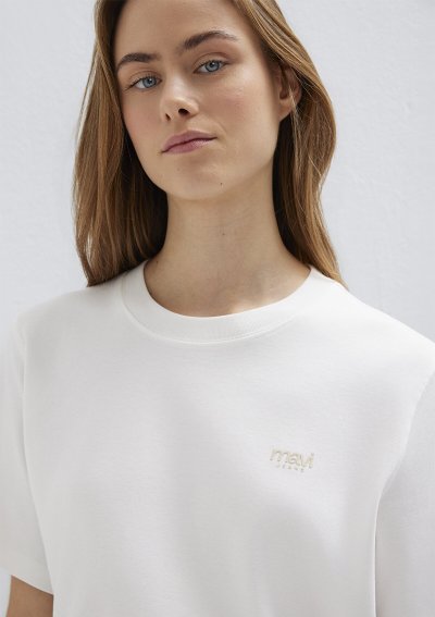 MAVİ BASKILI TİŞÖRT Hindistan Cevizi