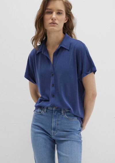 KISA KOL TİŞÖRT  Derin Mavi