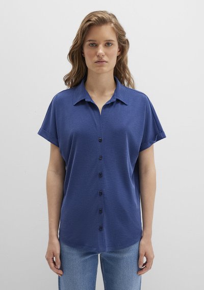 KISA KOL TİŞÖRT  Derin Mavi