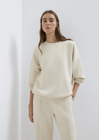 OVERSİZE SWEATSHIRT Bone White