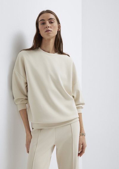 OVERSİZE SWEATSHIRT Bone White