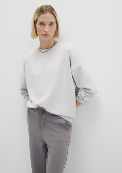 OVERSİZE SWEATSHIRT Açık Gri