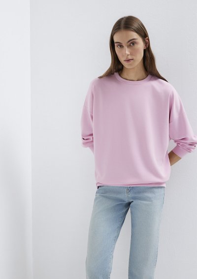 OVERSİZE SWEATSHIRT Lilac Sachet