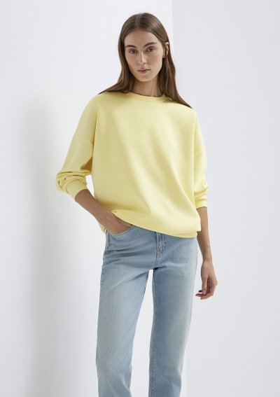 OVERSİZE SWEATSHIRT Lemon Meringue