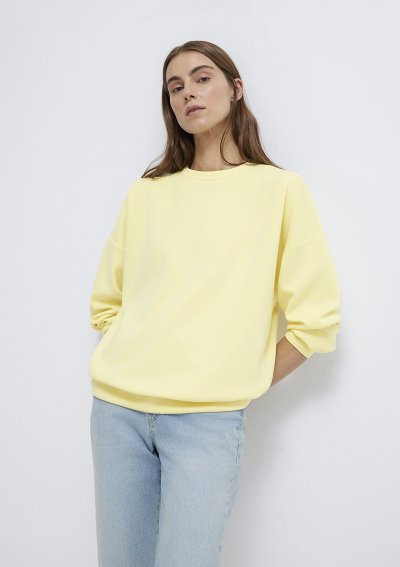 OVERSİZE SWEATSHIRT Lemon Meringue