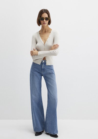 UZUN KOLLU MODELLİ TRİKO Hindistan Ceviz