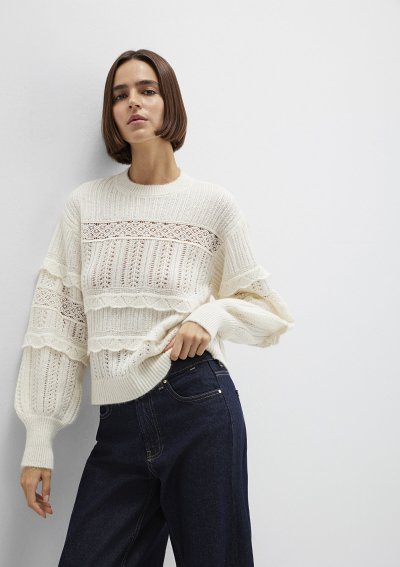 YUVARLAK YAKA KAZAK Hindistan Cevizi