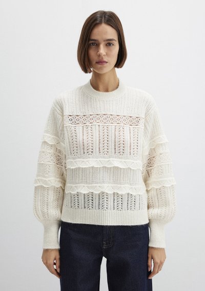 YUVARLAK YAKA KAZAK Hindistan Cevizi