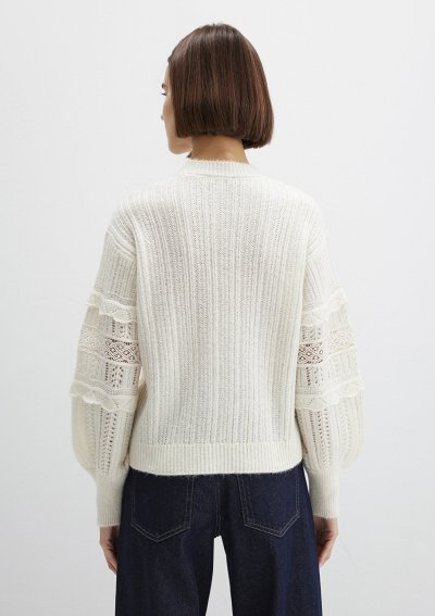 YUVARLAK YAKA KAZAK Hindistan Cevizi