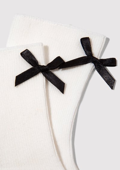 SOKET ÇORAP Antik Beyaz