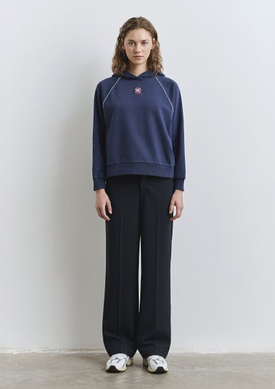 KAPİŞONLU SWEATSHIRT Denizci Mavi