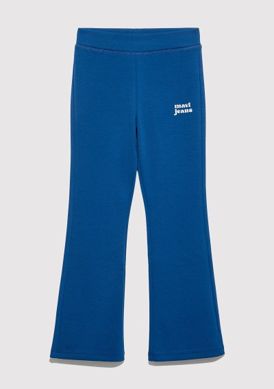 MAVİ LOGO BASKILI TAYT Koyu Saks Mavi