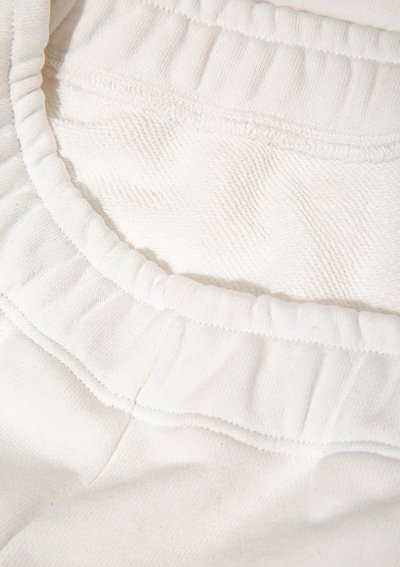 KALP BASKILI ÖRME PANTLON Kırık Beyaz