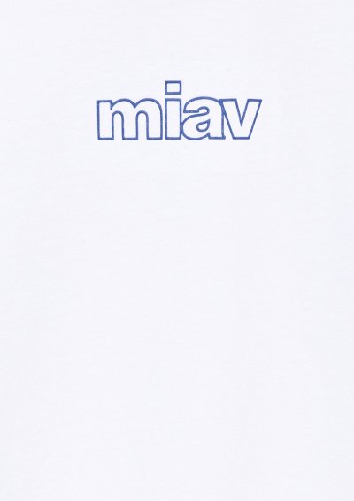 MIAV BASKILI TİŞÖRT Beyaz