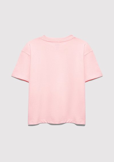 MAVİ JENERİK LOGO BASKILI TİŞÖRT Tatlı P