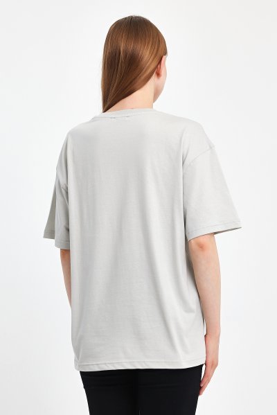 Odda Kadın Oversize Tişört P-009408